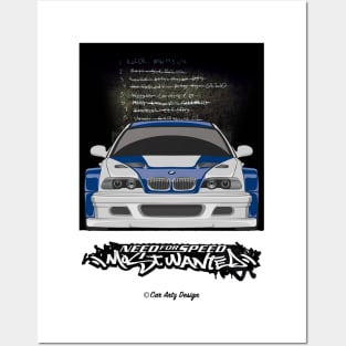 Most Wanted M3 GTR Posters and Art